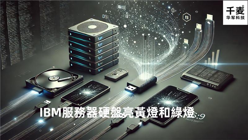 IBM服務器硬盤亮黃燈和綠燈