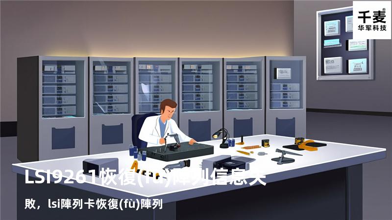 LSI9261恢復(fù)陣列信息失敗，lsi陣列卡恢復(fù)陣列