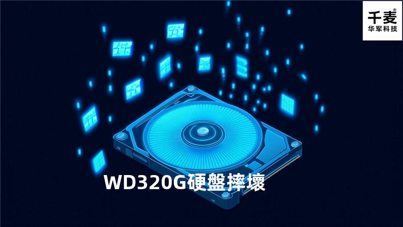 WD320G硬盤摔壞