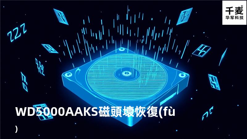 WD5000AAKS磁頭壞恢復(fù)