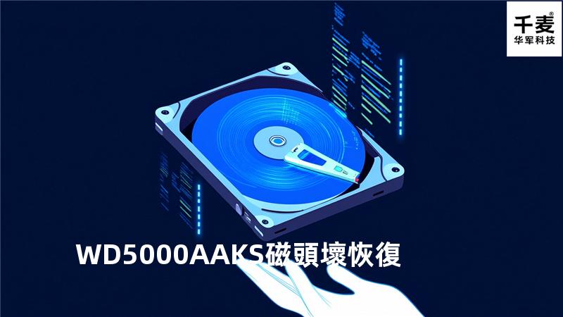 WD5000AAKS磁頭壞恢復