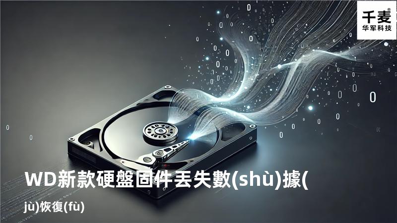 WD新款硬盤固件丟失數(shù)據(jù)恢復(fù)