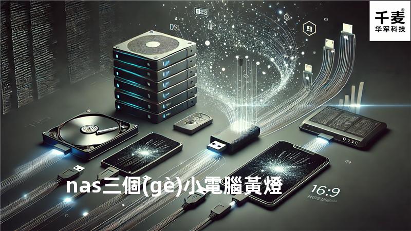 nas三個(gè)小電腦黃燈