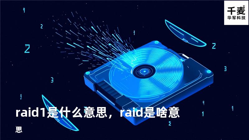 raid1是什么意思，raid是啥意思
