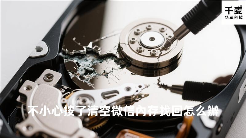 不小心按了清空微信內存找回怎么辦