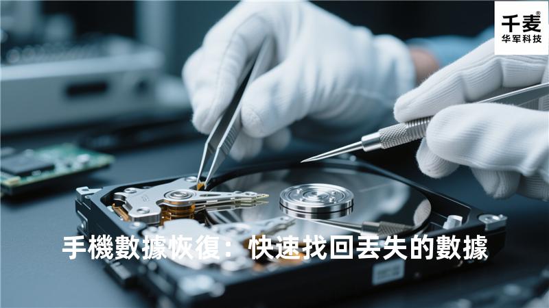 手機數據恢復：快速找回丟失的數據