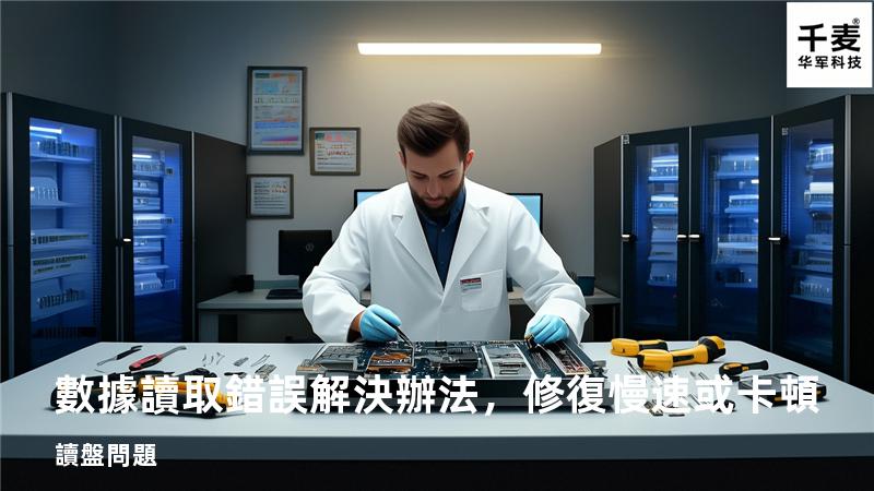 數據讀取錯誤解決辦法，修復慢速或卡頓讀盤問題