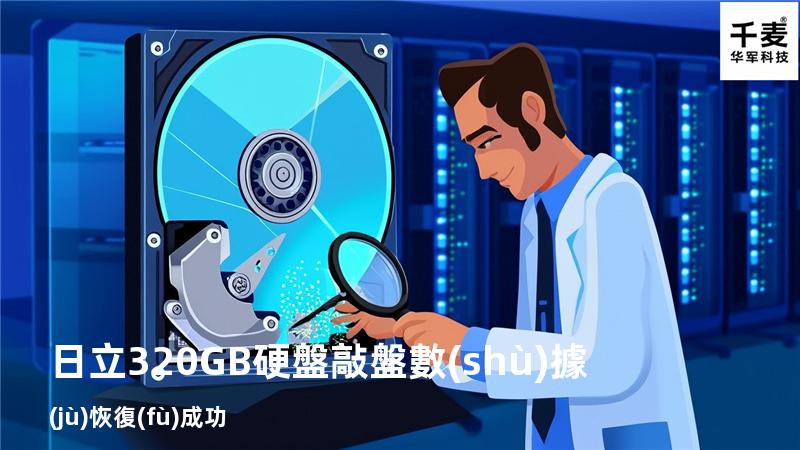 日立320GB硬盤敲盤數(shù)據(jù)恢復(fù)成功