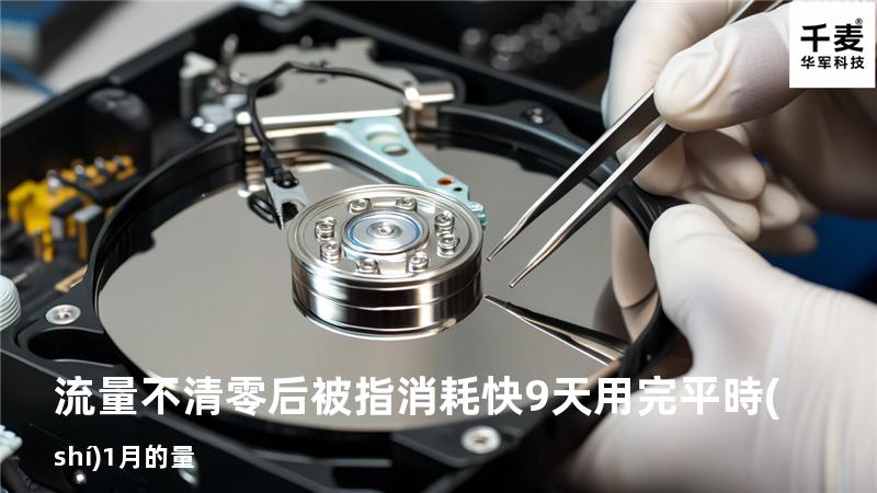 流量不清零后被指消耗快 9天用完平時(shí)1月的量
