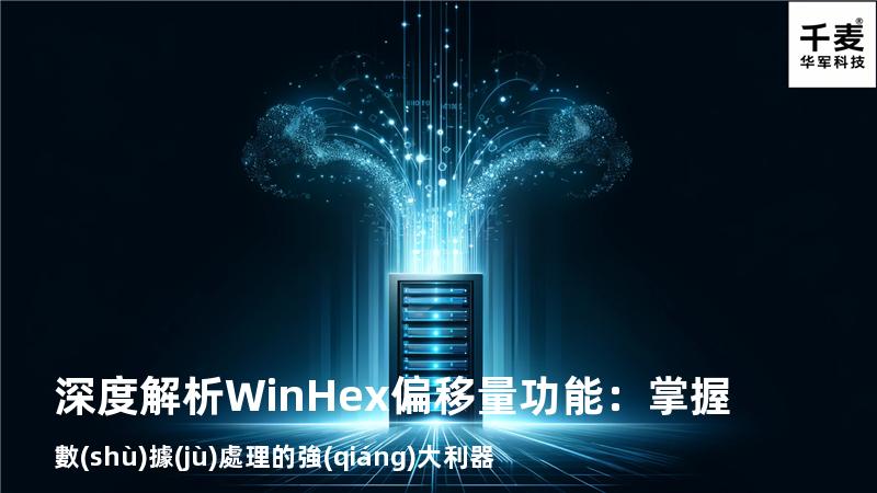 深度解析WinHex偏移量功能：掌握數(shù)據(jù)處理的強(qiáng)大利器