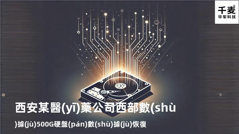 西安某醫(yī)藥公司西部數(shù)據(jù)500G硬盤(pán)數(shù)據(jù)恢復(fù)成功