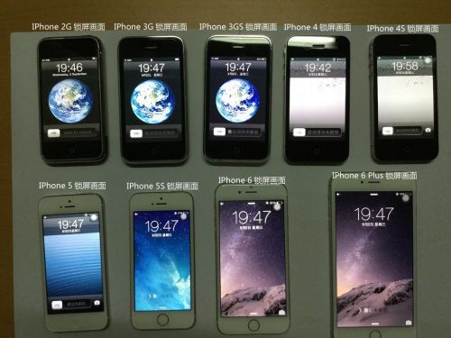 iPhone6s要來了：各代iPhone多圖懷舊欣賞