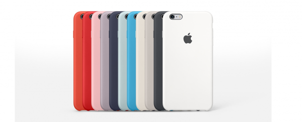 apple為iPhone 6s新增了多種顏色的硅膠保護(hù)殼