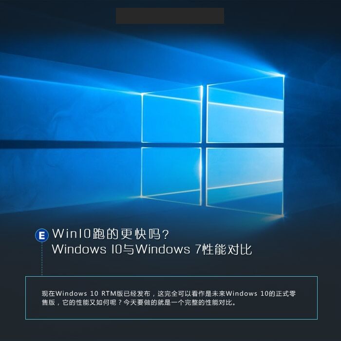 Win10跑的更快嗎？Windows 10與Windows 7性能對(duì)比