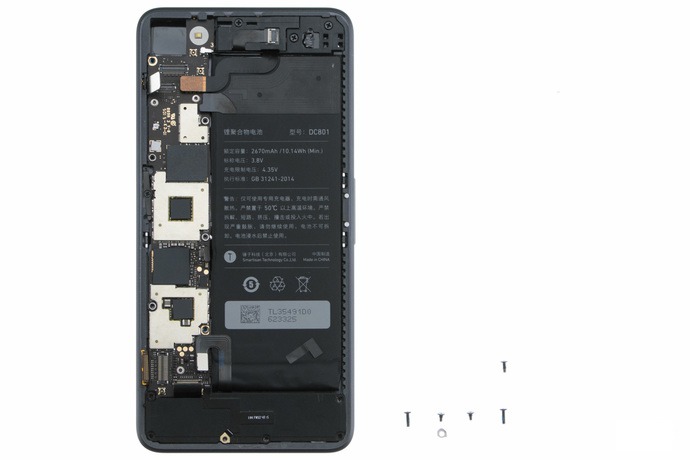 拆解錘子 T2【Smartisan T2】