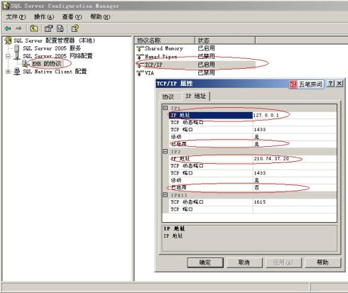 檢查IP配置