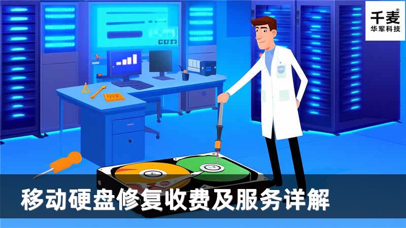 移動硬盤修復(fù)收費及服務(wù)詳解
