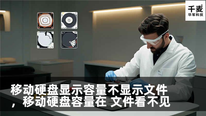 移動硬盤顯示容量不顯示文件，移動硬盤容量在 文件看不見