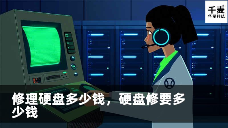 修理硬盤多少錢，硬盤修要多少錢