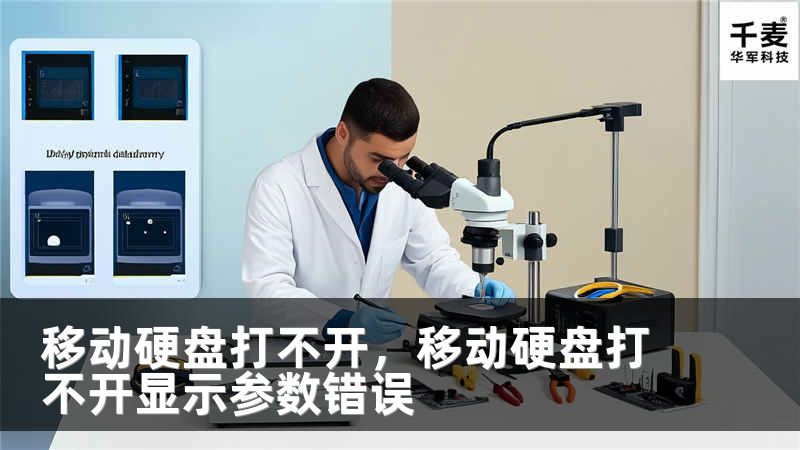 移動硬盤打不開，移動硬盤打不開顯示參數(shù)錯誤
