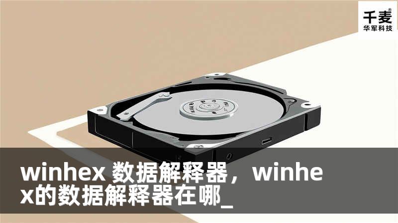 winhex 數(shù)據(jù)解釋器，winhex的數(shù)據(jù)解釋器在哪_