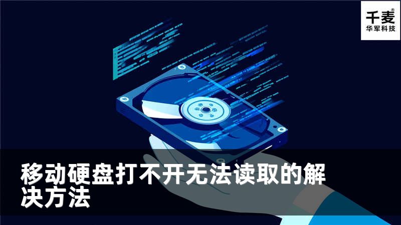 移動(dòng)硬盤打不開無法讀取的解決方法