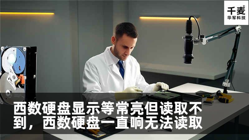 西數(shù)硬盤顯示等常亮但讀取不到，西數(shù)硬盤一直響無法讀取