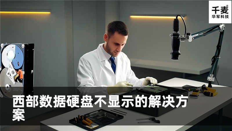 西部數(shù)據(jù)硬盤(pán)不顯示的解決方案