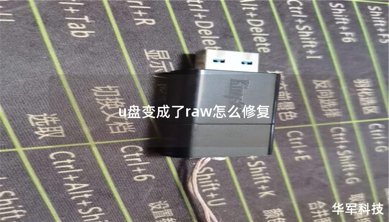 u盤(pán)變成了raw怎么修復(fù)