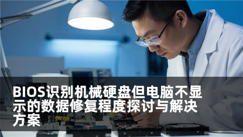 BIOS識別機械硬盤但電腦不顯示的數(shù)據(jù)修復程度探討與解決方案