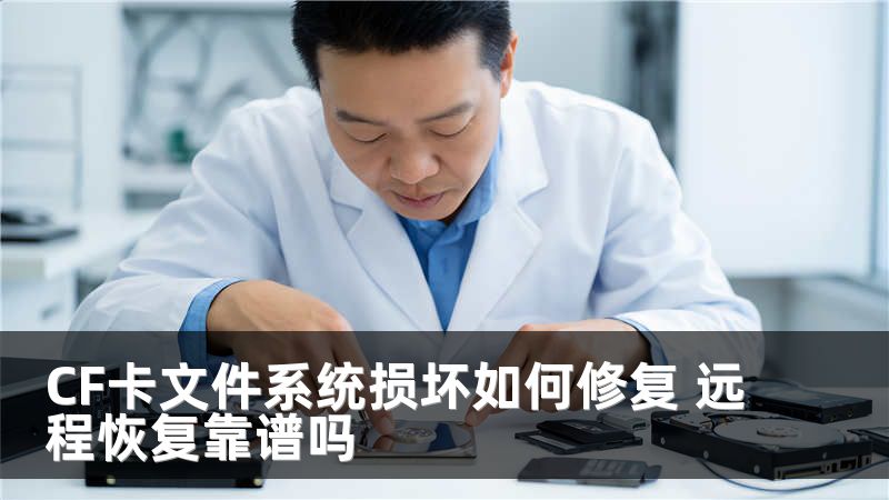 CF卡文件系統(tǒng)損壞如何修復(fù) 遠(yuǎn)程恢復(fù)靠譜嗎