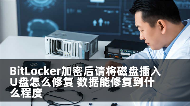 BitLocker加密后請(qǐng)將磁盤(pán)插入U(xiǎn)盤(pán)怎么修復(fù) 數(shù)據(jù)能修復(fù)到什么程度