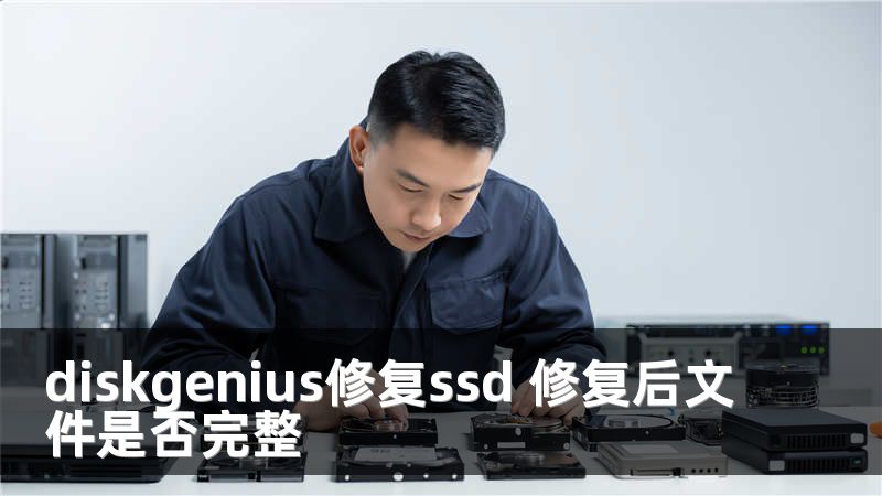 diskgenius修復(fù)ssd 修復(fù)后文件是否完整