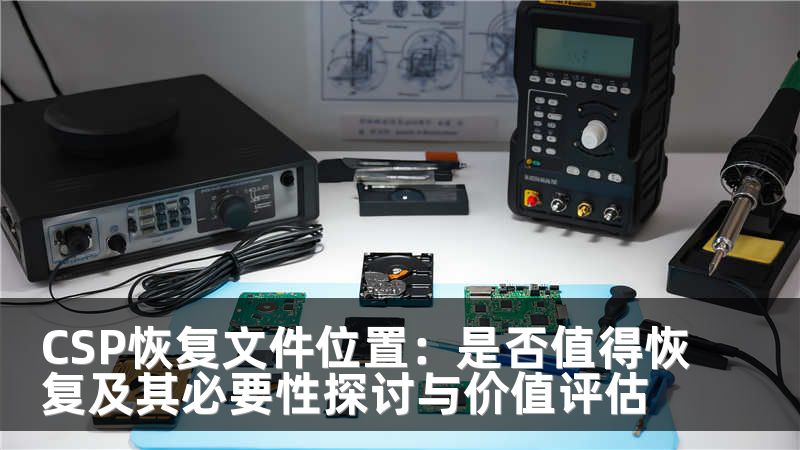 CSP恢復文件位置：是否值得恢復及其必要性探討與價值評估