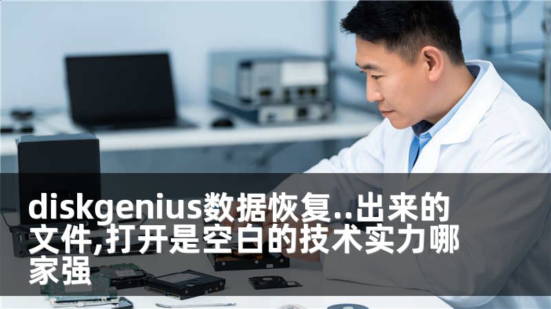 diskgenius數據恢復..出來的文件,打開是空白的技術實力哪家強