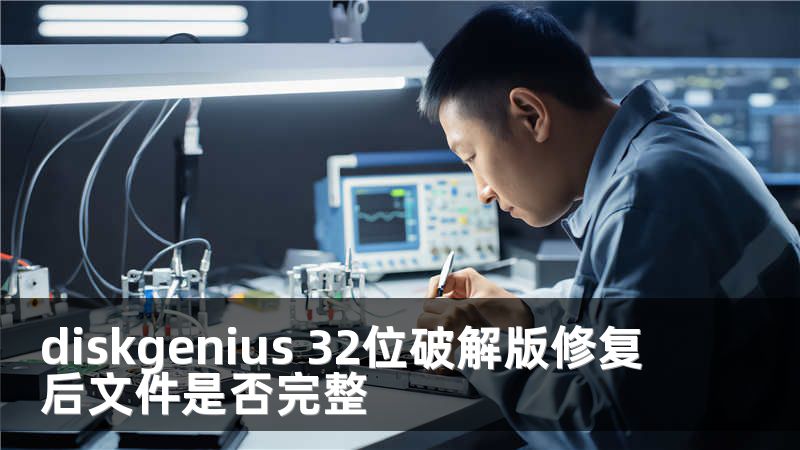 diskgenius 32位破解版修復(fù)后文件是否完整