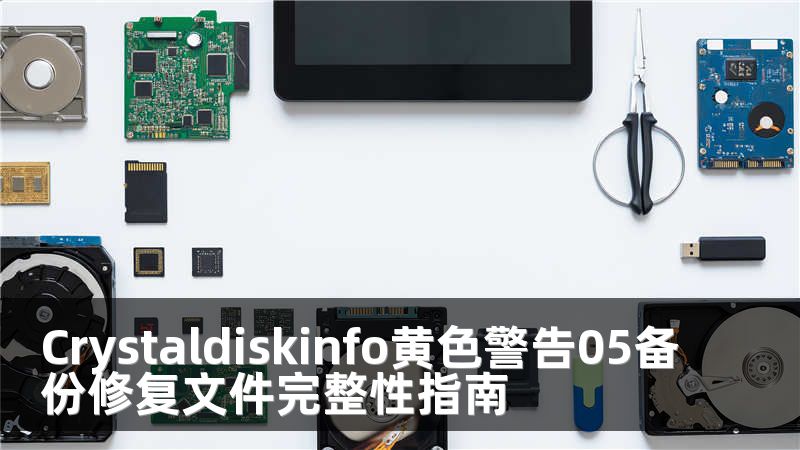Crystaldiskinfo黃色警告05備份修復(fù)文件完整性指南