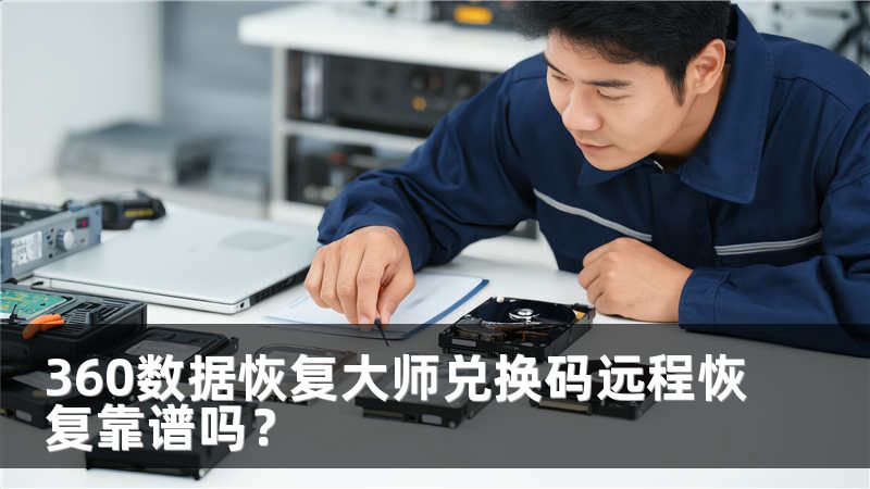 360數據恢復大師兌換碼遠程恢復靠譜嗎？