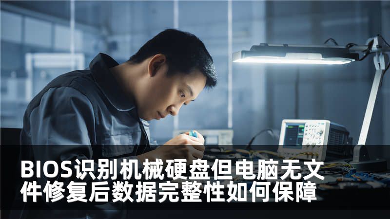 BIOS識別機械硬盤但電腦無文件修復(fù)后數(shù)據(jù)完整性如何保障