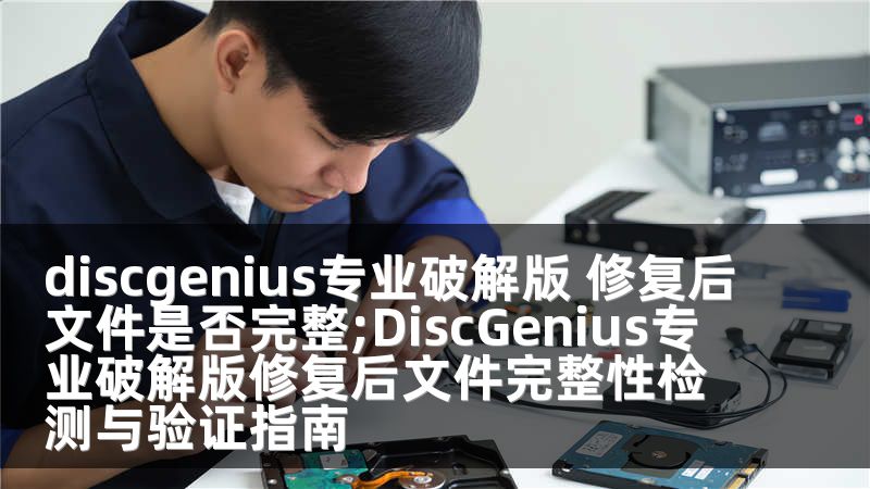 discgenius專業(yè)破解版 修復(fù)后文件是否完整;DiscGenius專業(yè)破解版修復(fù)后文件完整性檢測與驗證指南