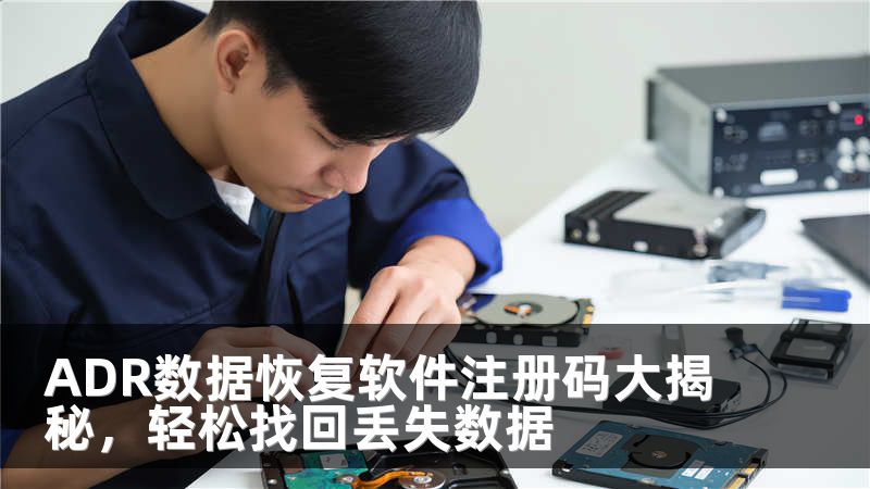 ADR數(shù)據(jù)恢復(fù)軟件注冊(cè)碼大揭秘，輕松找回丟失數(shù)據(jù)