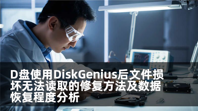 D盤(pán)使用DiskGenius后文件損壞無(wú)法讀取的修復(fù)方法及數(shù)據(jù)恢復(fù)程度分析
