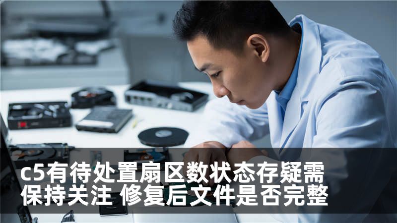 c5有待處置扇區(qū)數(shù)狀態(tài)存疑需保持關(guān)注 修復后文件是否完整