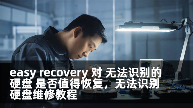easy recovery 對 無法識別的硬盤 是否值得恢復(fù)，無法識別硬盤維修教程