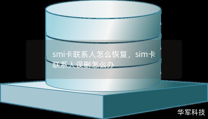 smi卡聯(lián)系人怎么恢復(fù)，sim卡聯(lián)系人誤刪怎么辦
