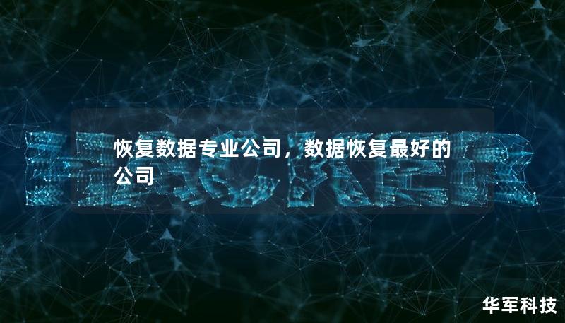 恢復數(shù)據(jù)專業(yè)公司，數(shù)據(jù)恢復最好的公司