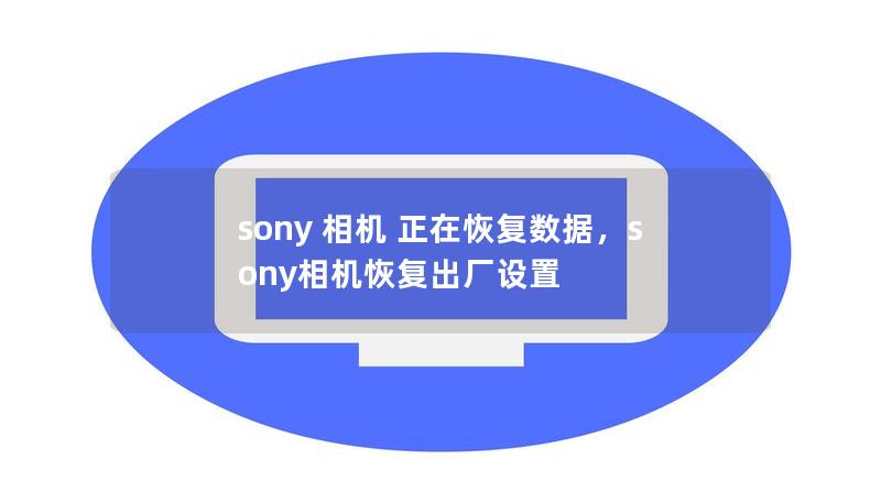 sony 相機(jī) 正在恢復(fù)數(shù)據(jù)，sony相機(jī)恢復(fù)出廠設(shè)置