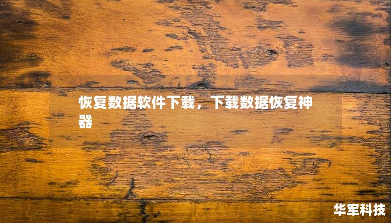恢復(fù)數(shù)據(jù)軟件下載，下載數(shù)據(jù)恢復(fù)神器