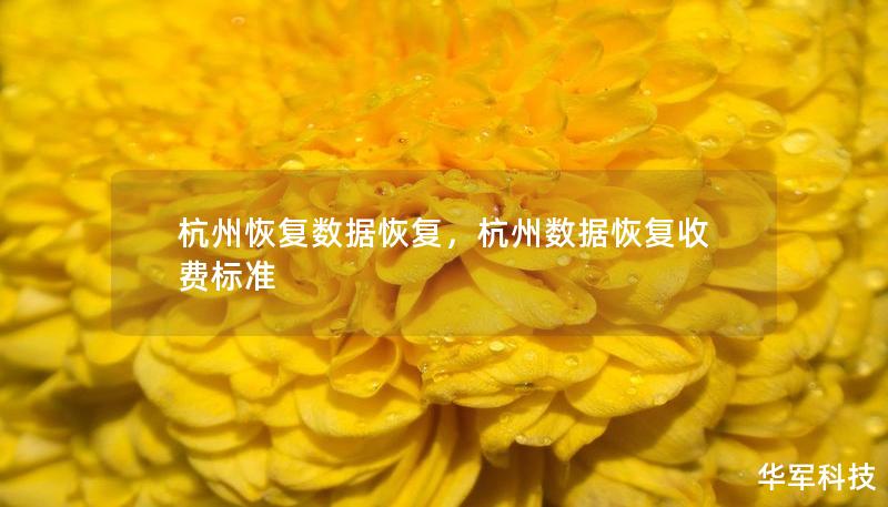 杭州恢復數據恢復，杭州數據恢復收費標準