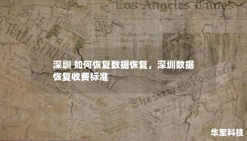 深圳 如何恢復數(shù)據(jù)恢復，深圳數(shù)據(jù)恢復收費標準